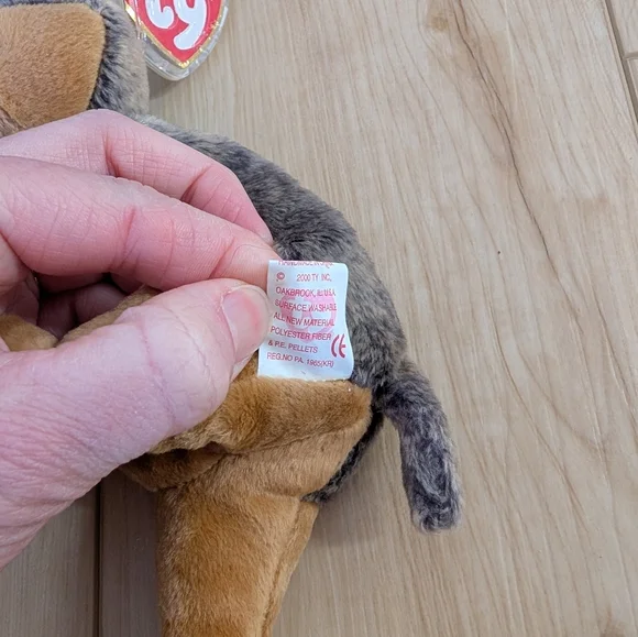 "Sheriff and Sarge" German shepherd ty beanie baby dog bundle - Picture 4 of 8